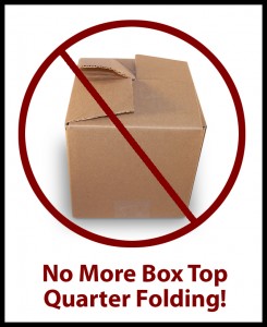 Globe Guard® Reusable Box Sealer™ Stops Quarter Folding